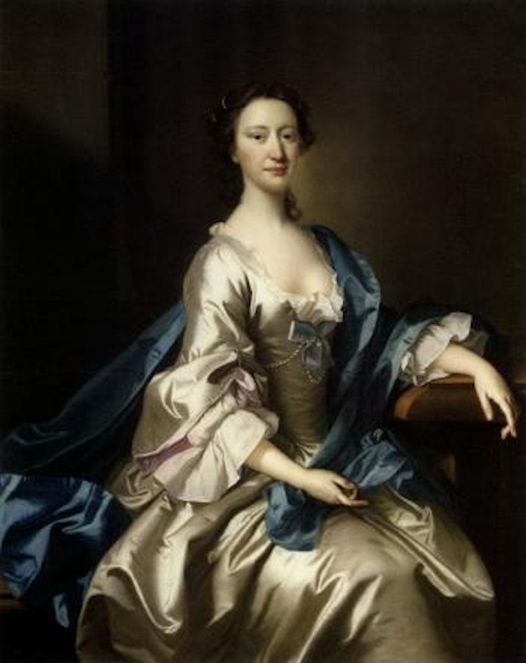 Portrait of a lady by Thomas Hudson
