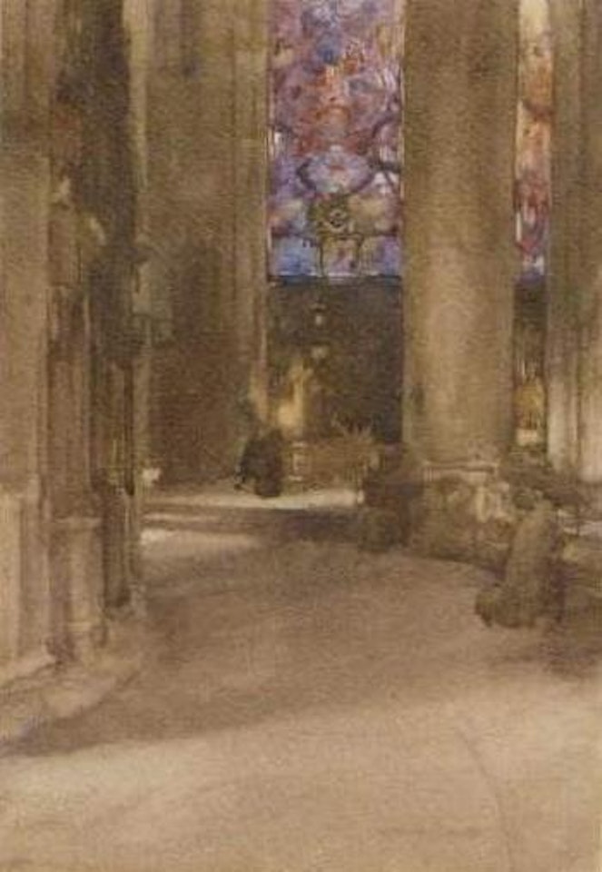 Chartres by William Russell Flint