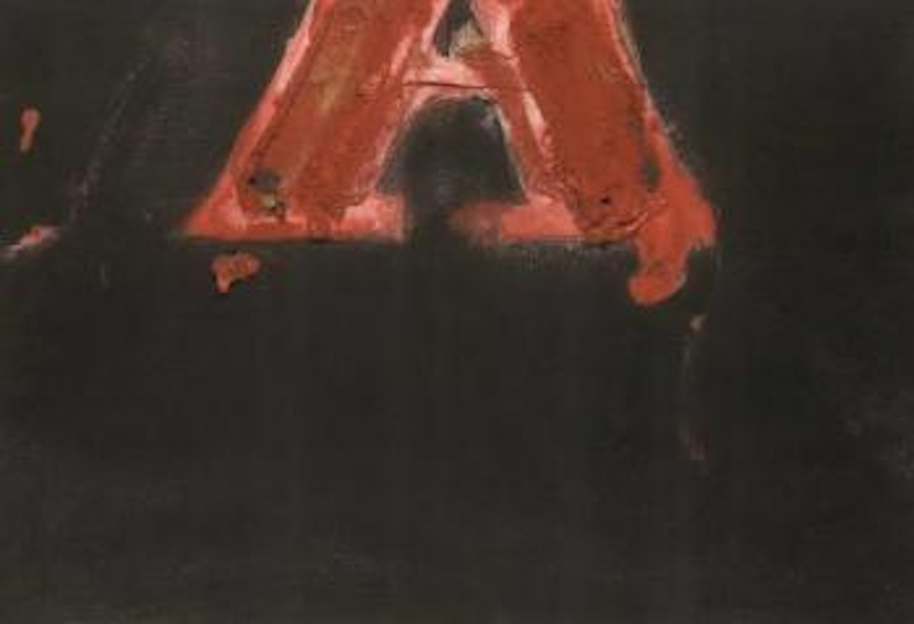 A by Antoni Tapies