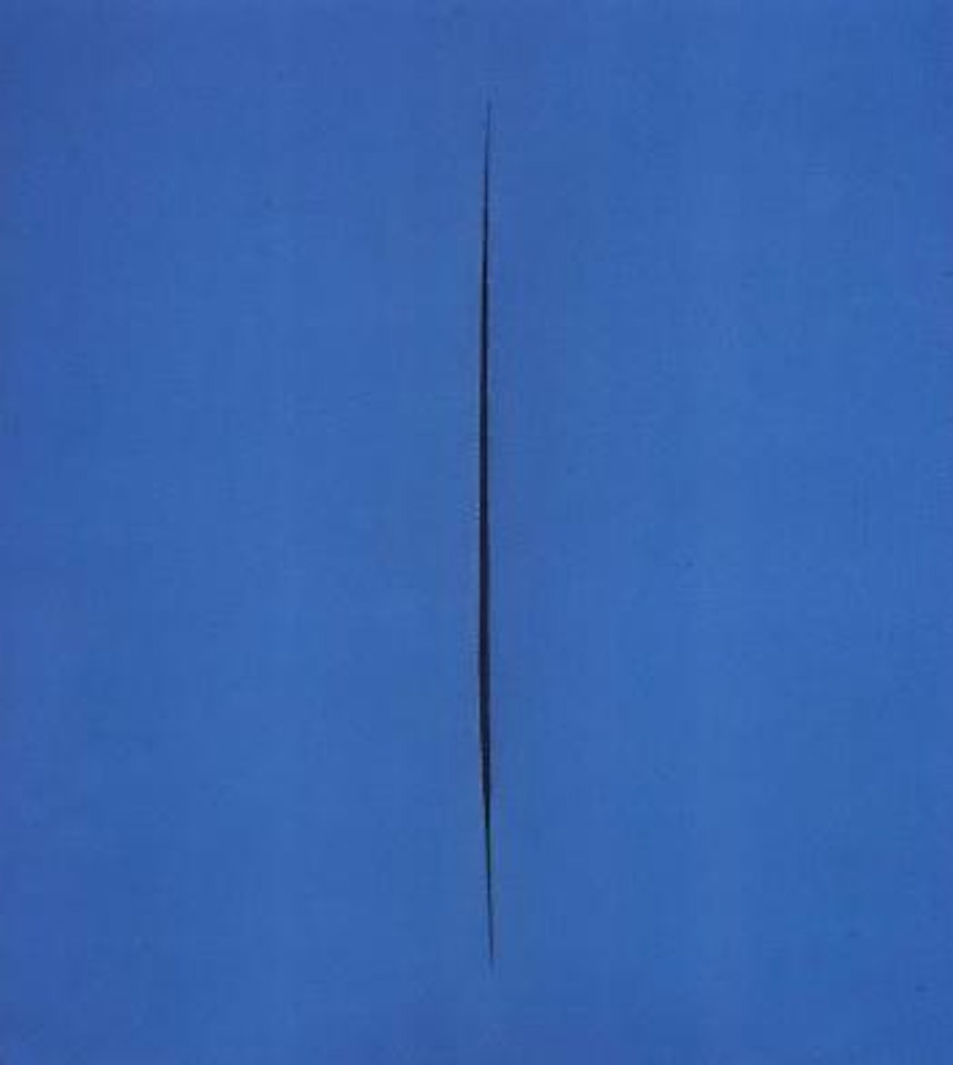 Concetto spaziale, attesa by Lucio Fontana
