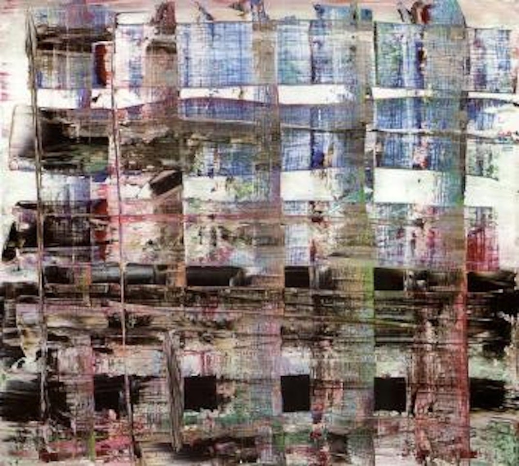 Abstraktes bild by Gerhard Richter