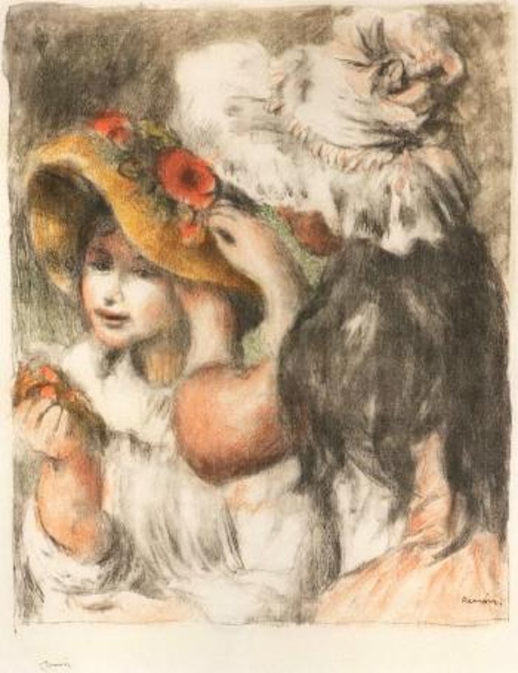 Le chapeau epingle by Pierre-Auguste Renoir