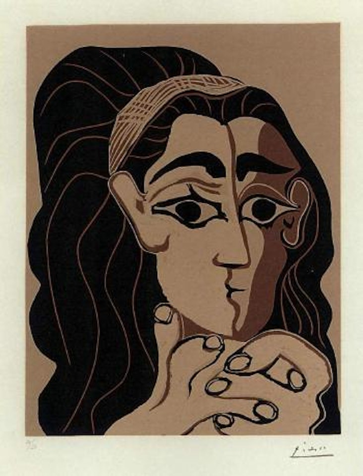 La femme au bandeau by Pablo Picasso