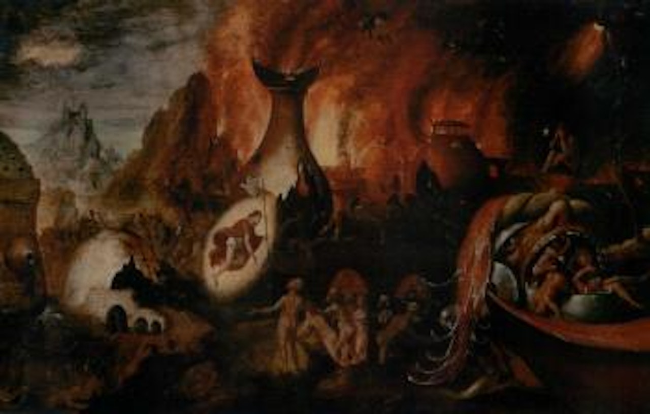 Descent into limbo by Herri met de Bles