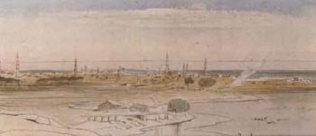 Assiout, Egypt by Edward Lear