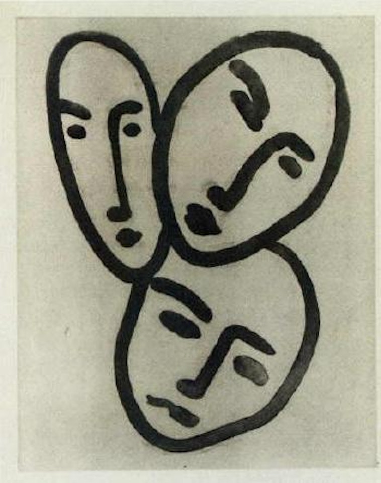 Trois Tetes by Henri Matisse