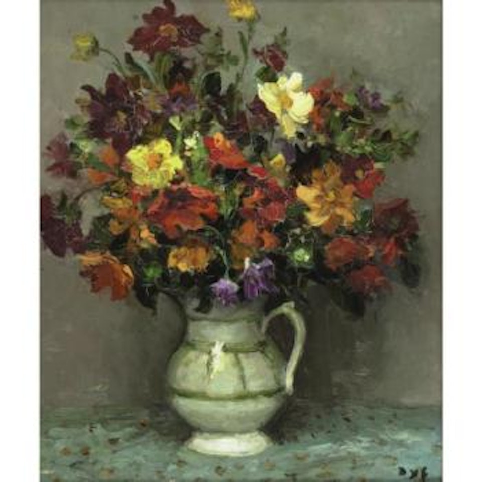 Dahlias simples by Marcel Dyf