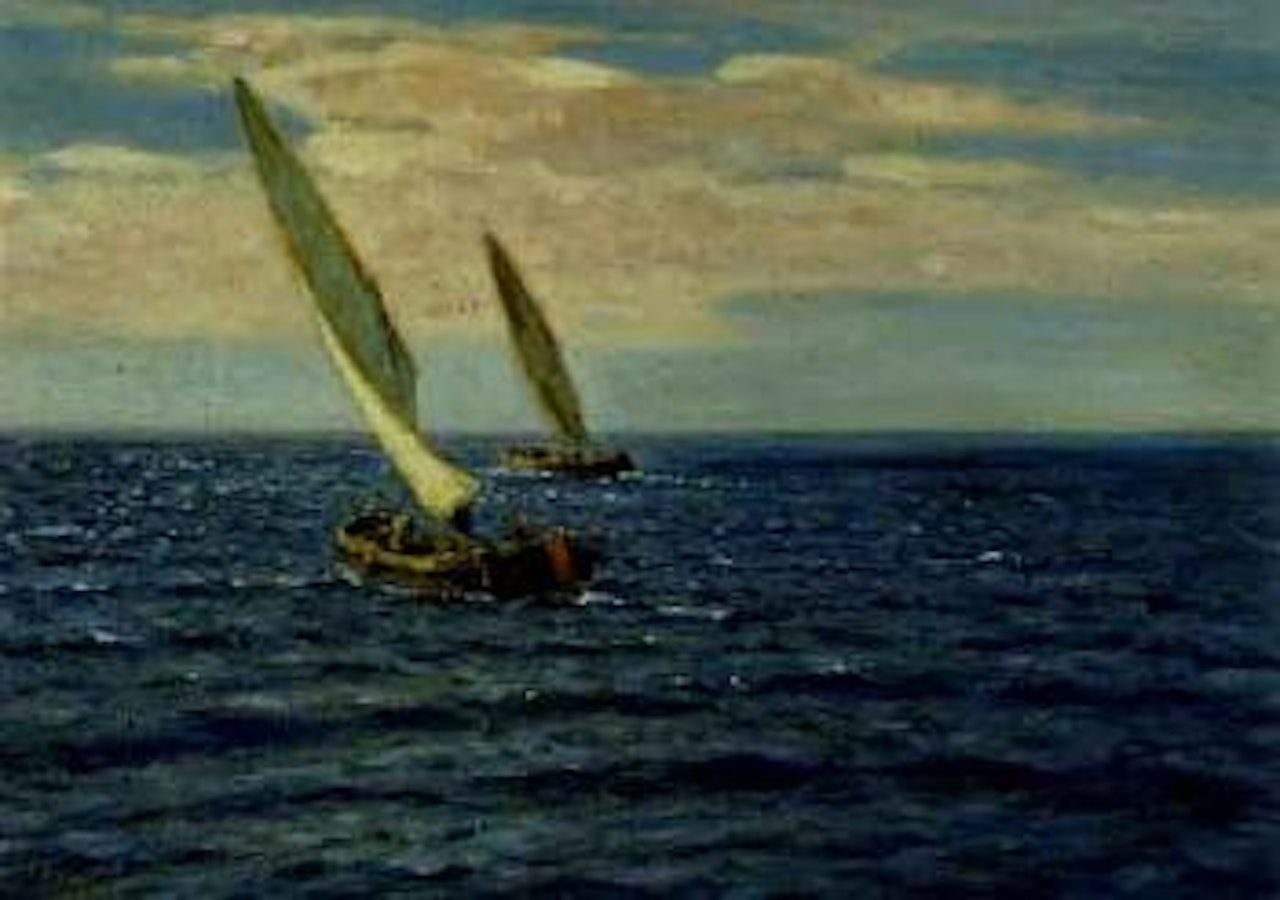 High sea by Ugo Flumiani