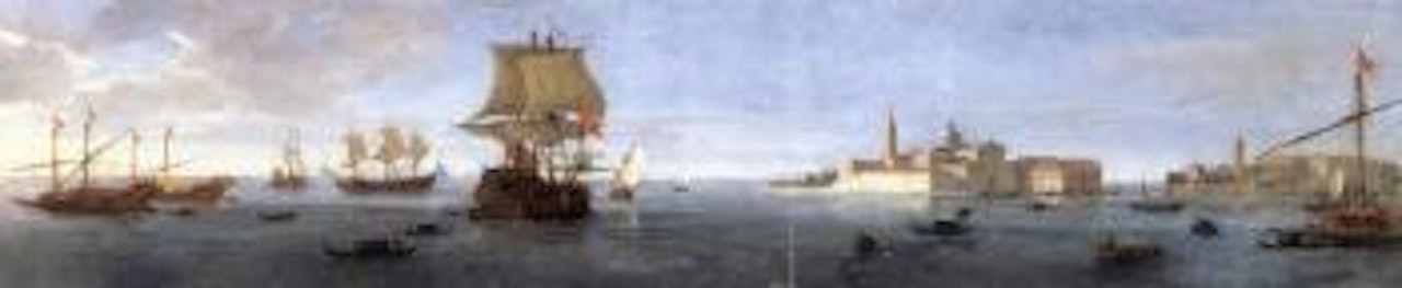 Venice, Saint Giorgio Maggiore. Venice, Saint Michele Island by Gaspar van Wittel