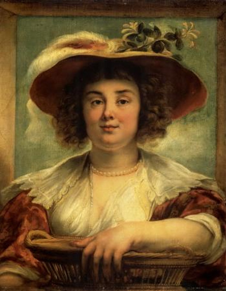 Portrait of the artist's daughter by Jacob Jordaens