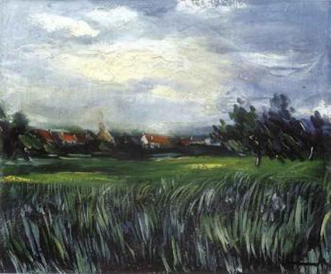 Village by Maurice de Vlaminck