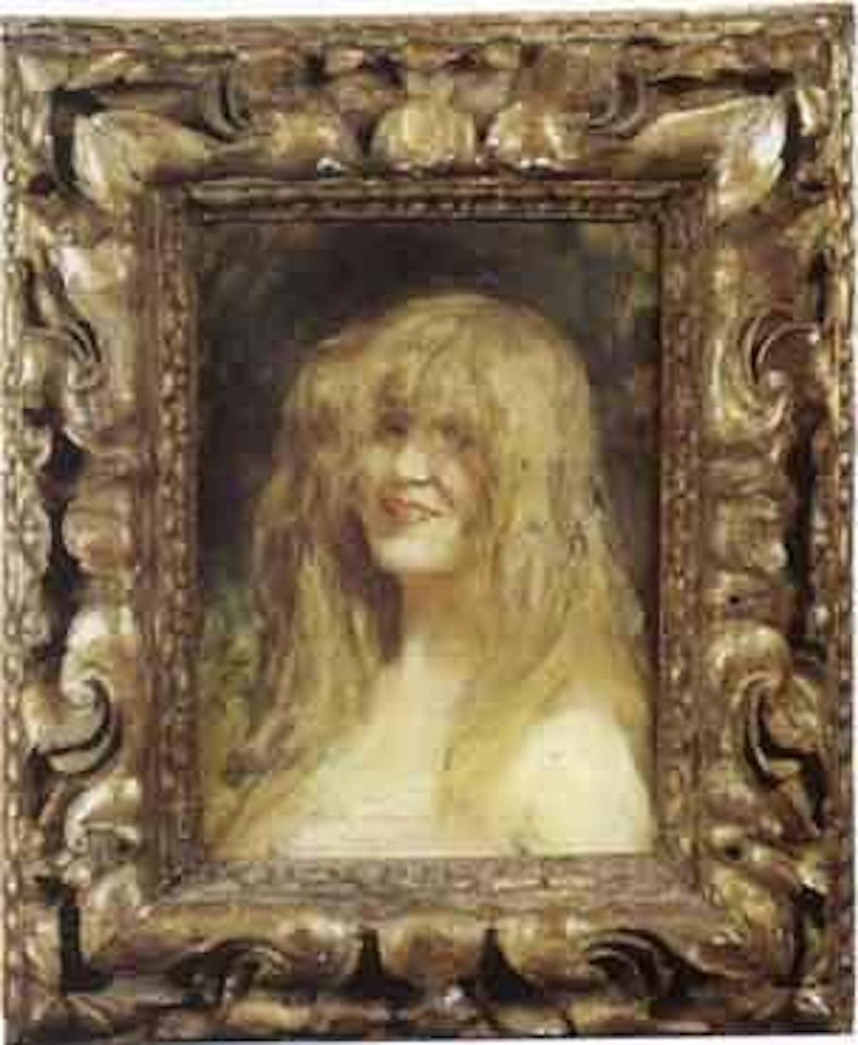 Portrait de Madame Comerre by Leon Comerre