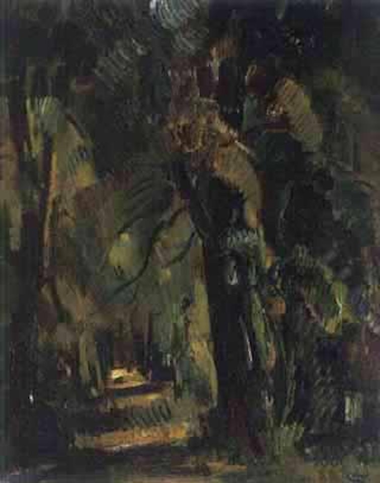 The old garden in Bergen by Arnout Colnot