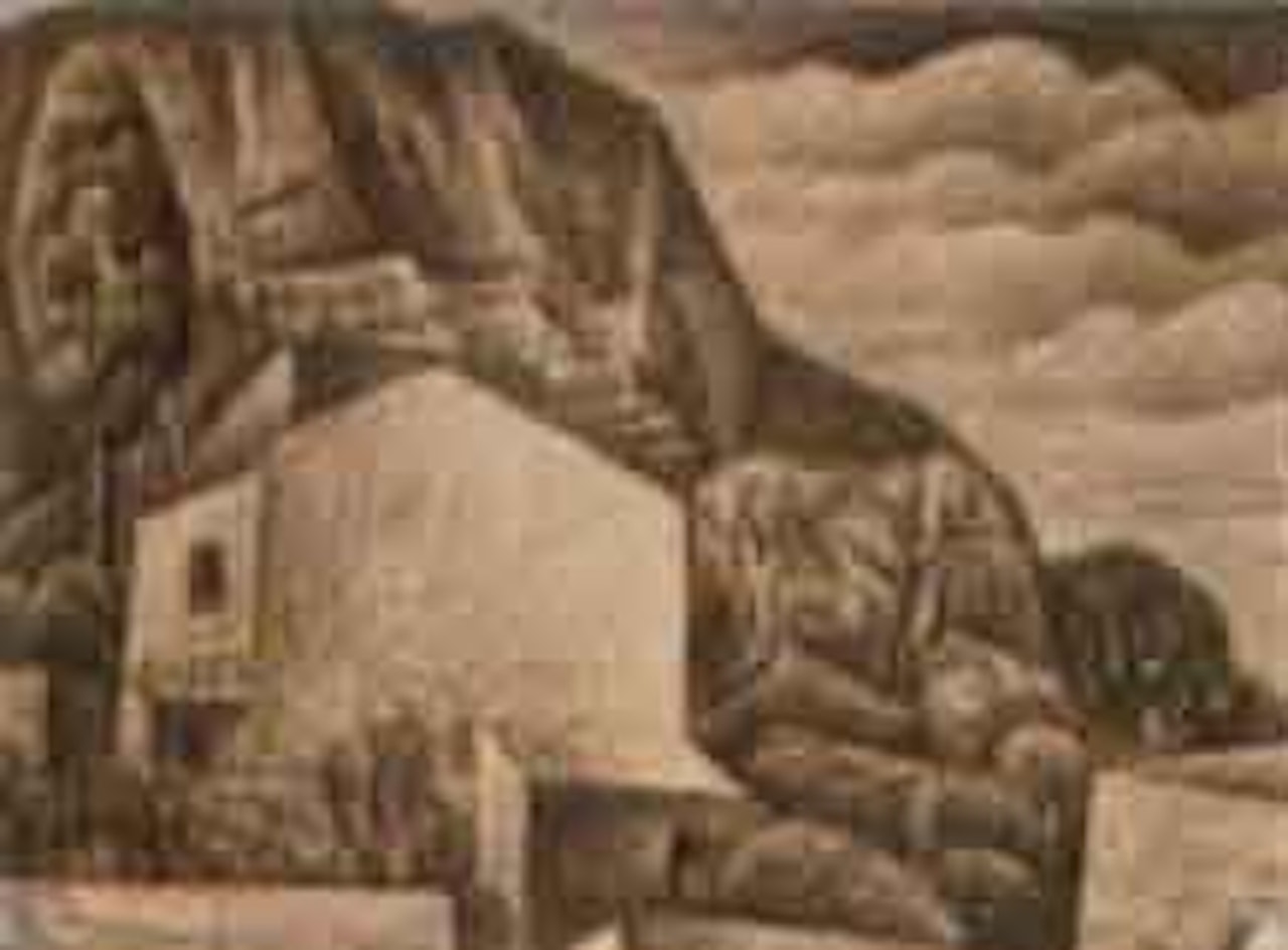 Mountain village by Leo Gestel
