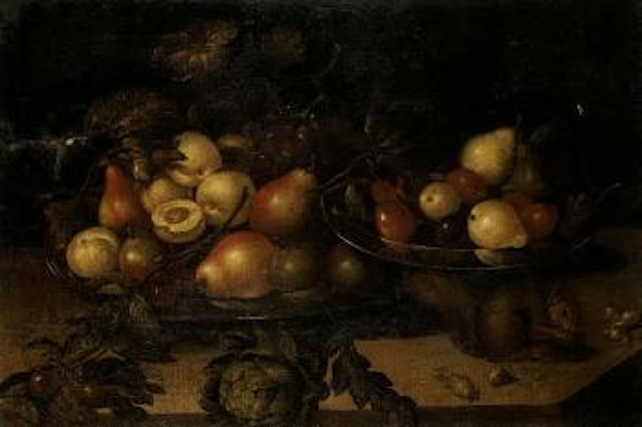 Still life of fruit by German School