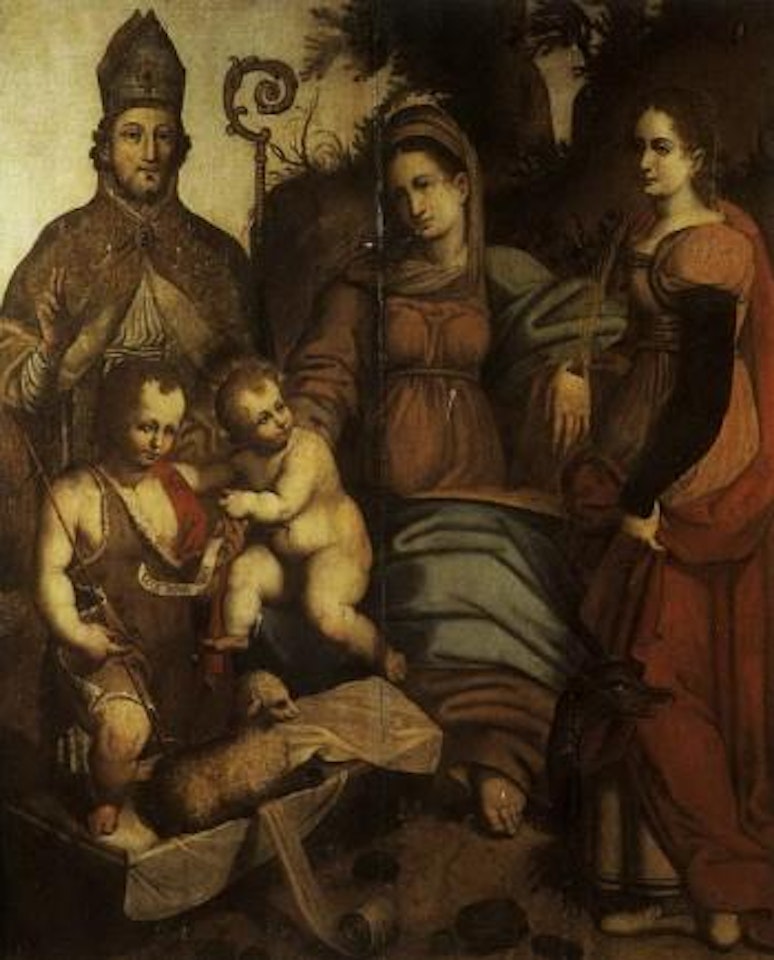 Madonna and Child by Spanish School