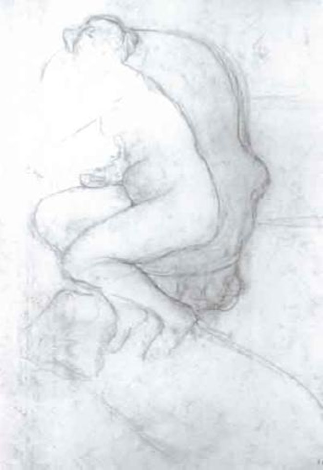 Nu assis dans un fauteuil by Édouard Vuillard
