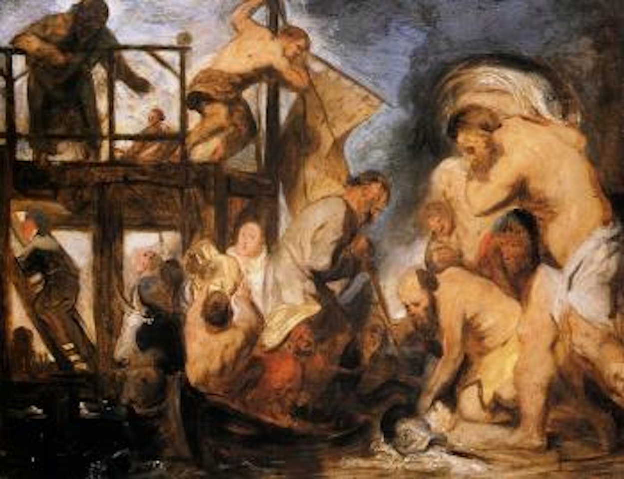 Miracoulous catching by Jacob Jordaens