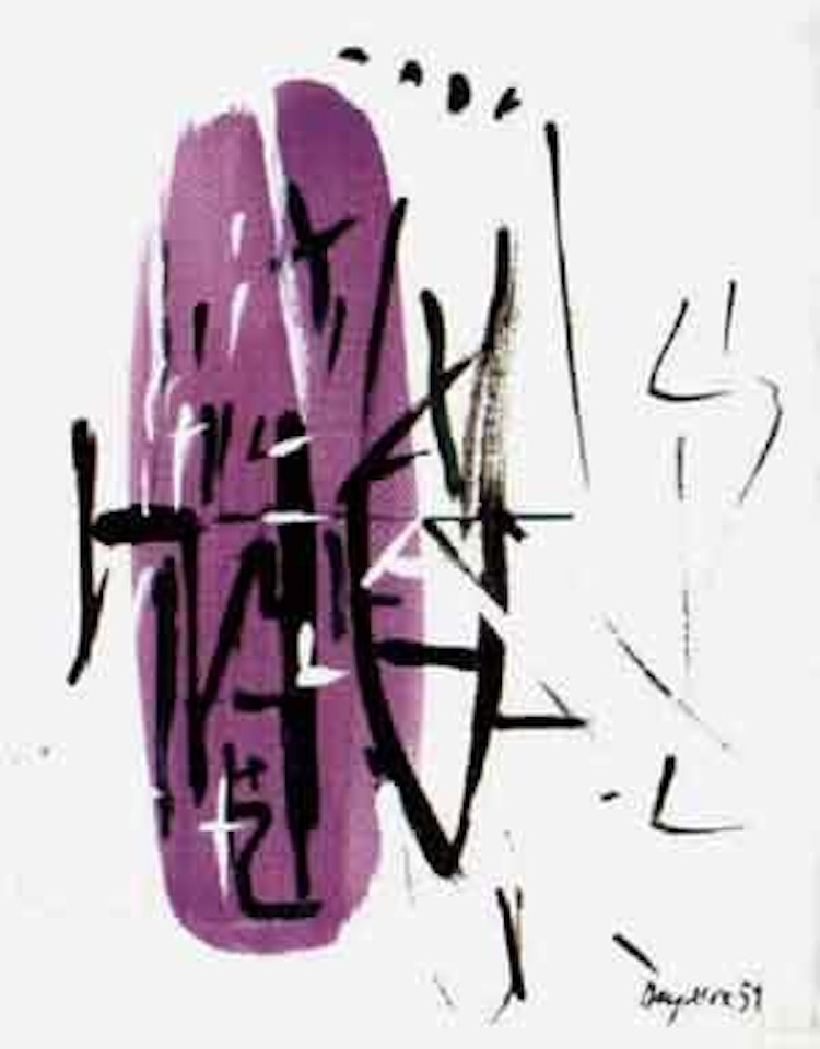 Composition by Jean Degottex