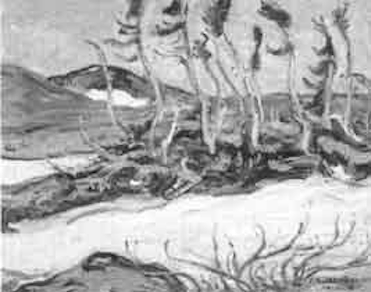 Winter, Shefferville, Quebec by Alexander Young Jackson