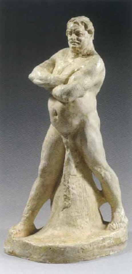Balzac nu by Auguste Rodin