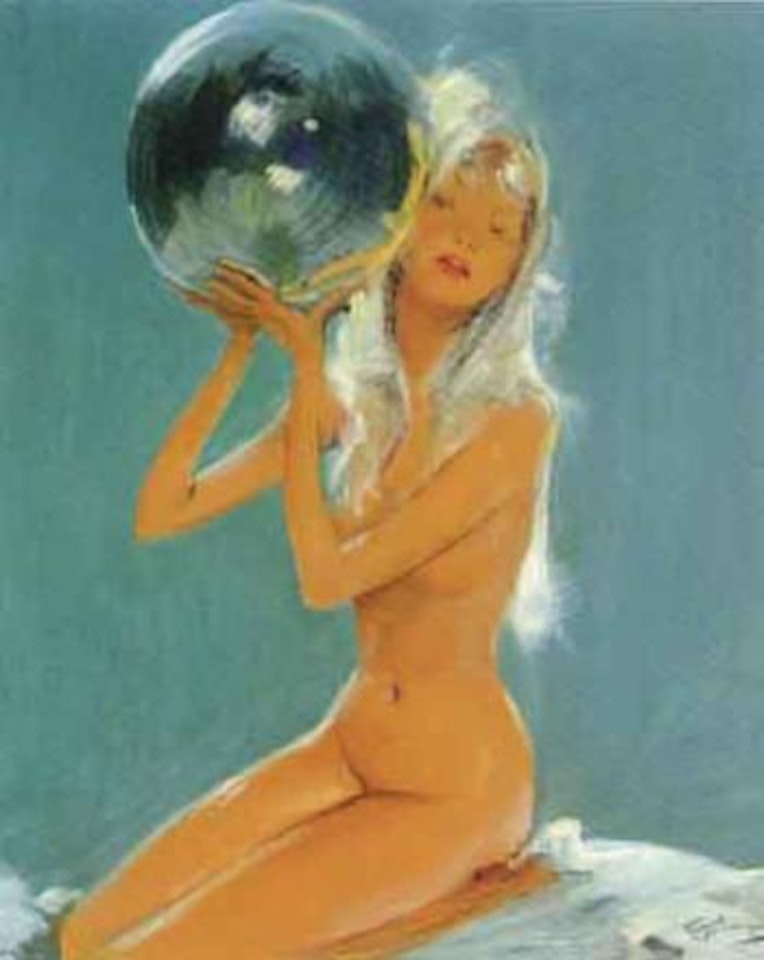 La boule de verre by Jean Gabriel Domergue