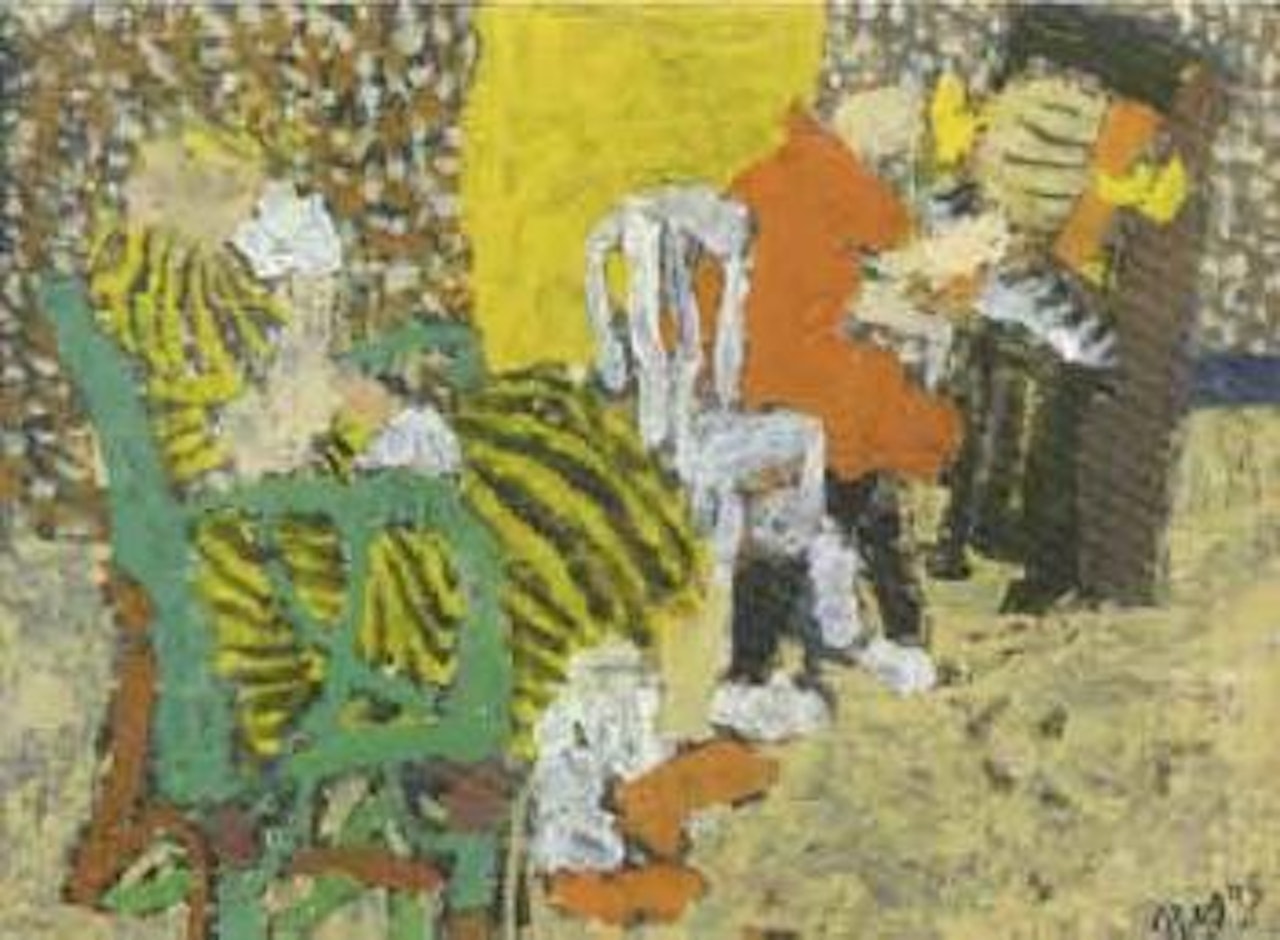 La lecon de piano by Jean Pougny