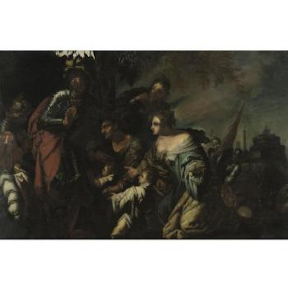 Family of Daruis before Alexander by Venetian School