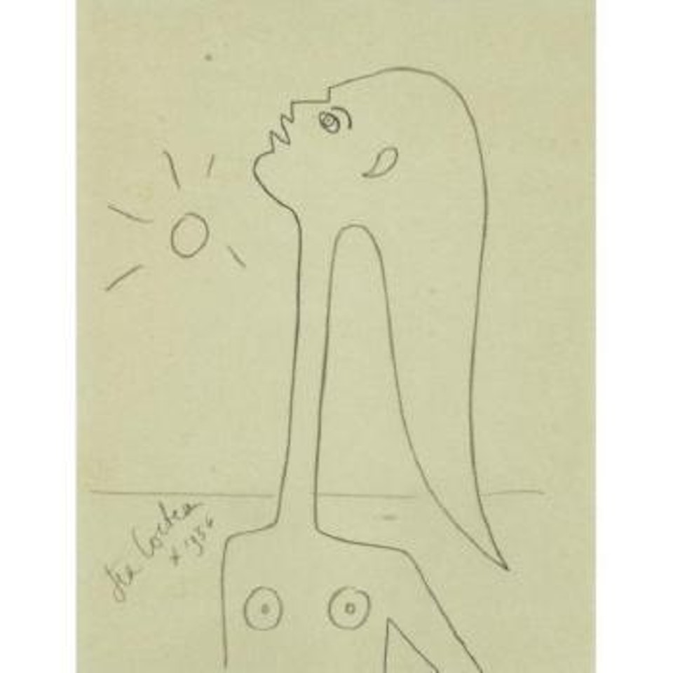 Nude by Jean Cocteau