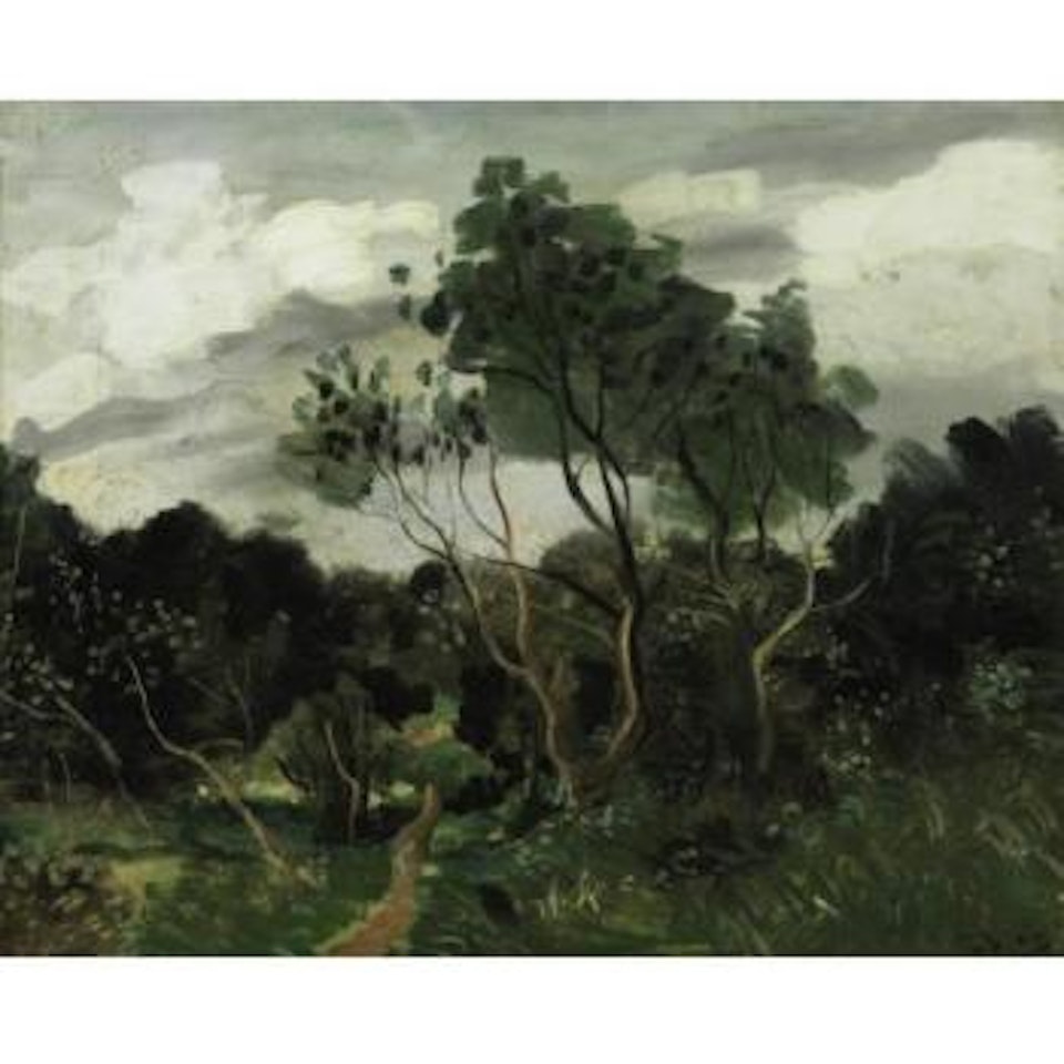 Foret de fontainbleau by Andre Derain