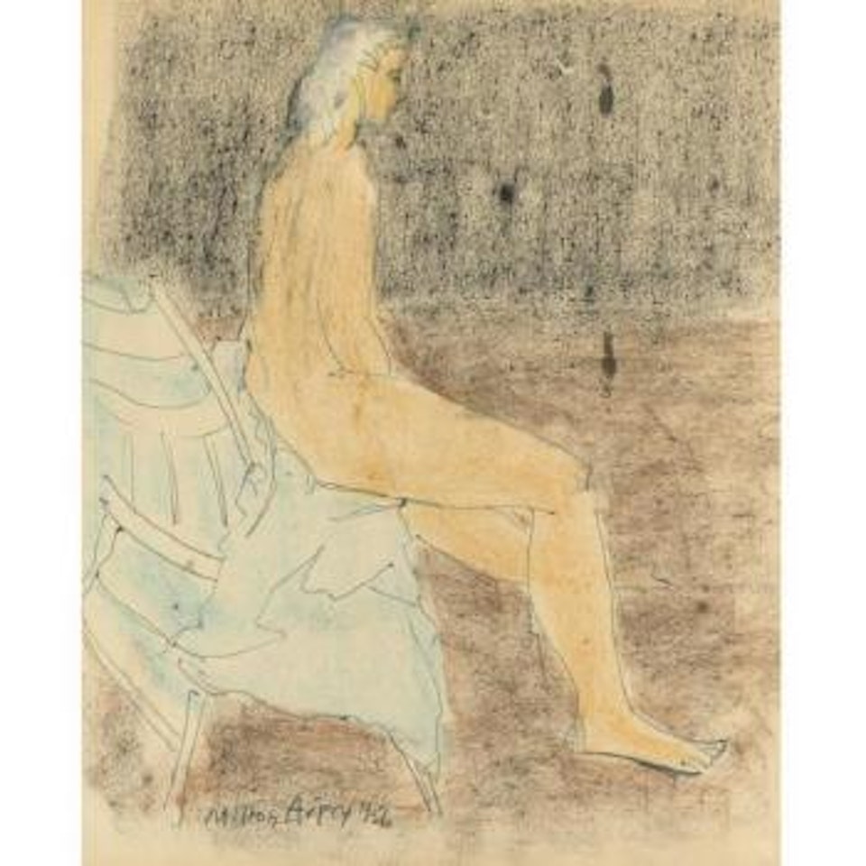 Young girl by Milton Avery