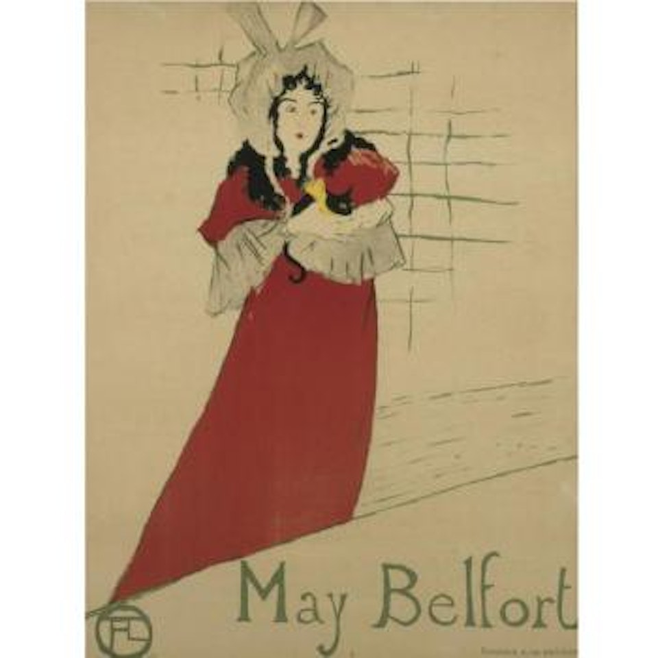 May Belfort by Henri de Toulouse-Lautrec