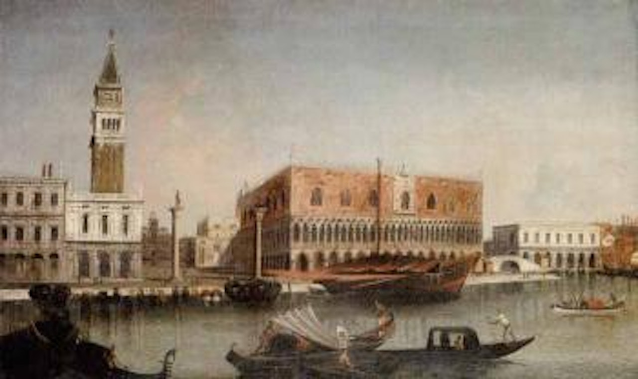 Molo from the Bacino di San Marco, Venice by Canaletto