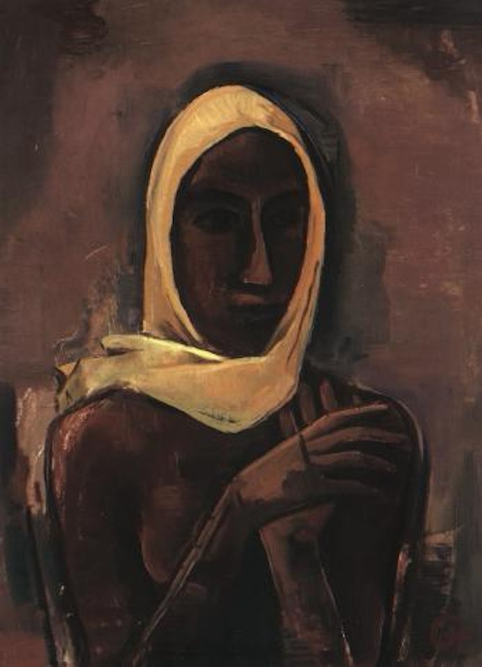 Indian girl - Gewri by Karl Hofer