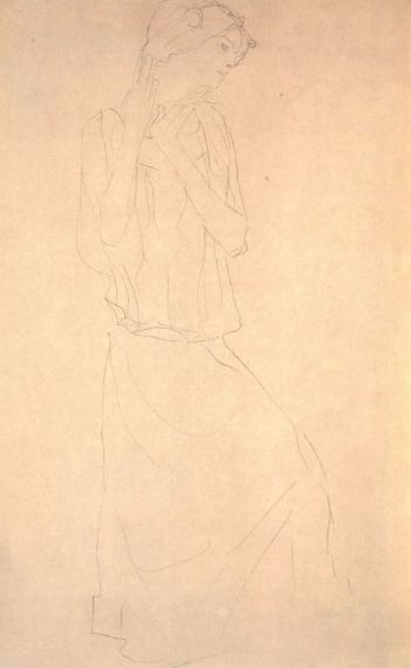 Dancer by Gustav Klimt