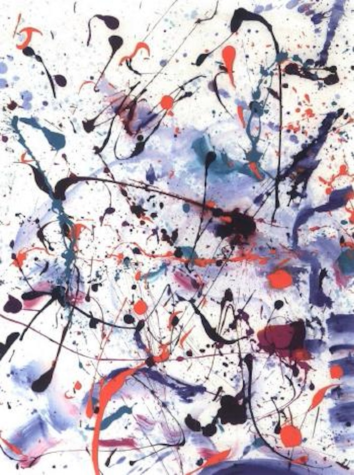 Untitled by Sam Francis