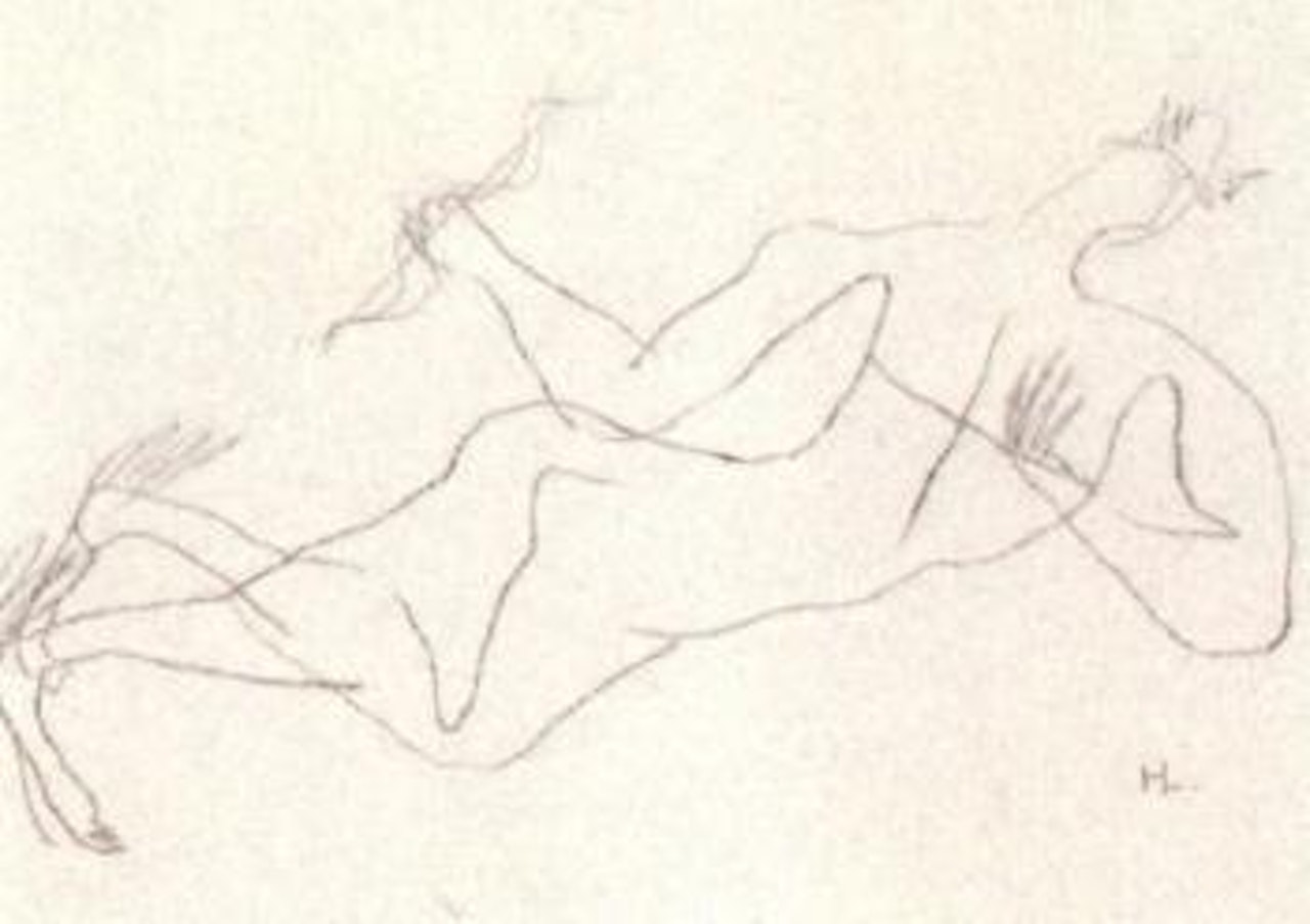 Femme allongee by Henri Laurens