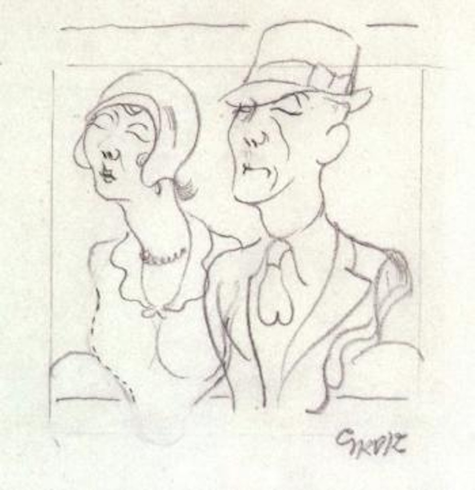 Music Hall, New York by George Grosz