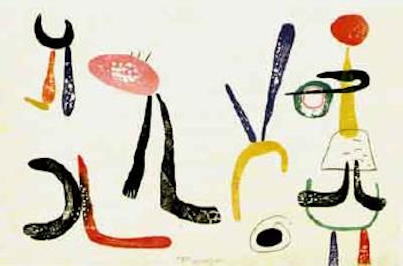 A toute epreuve by Joan Miró