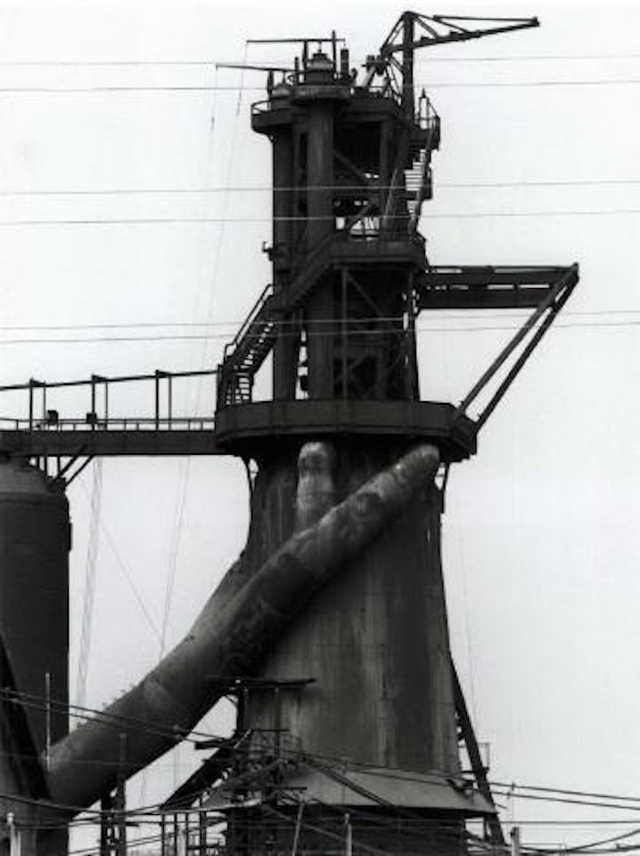 Youngstown Works blast furnace 5 by Bernd & Hilla Becher