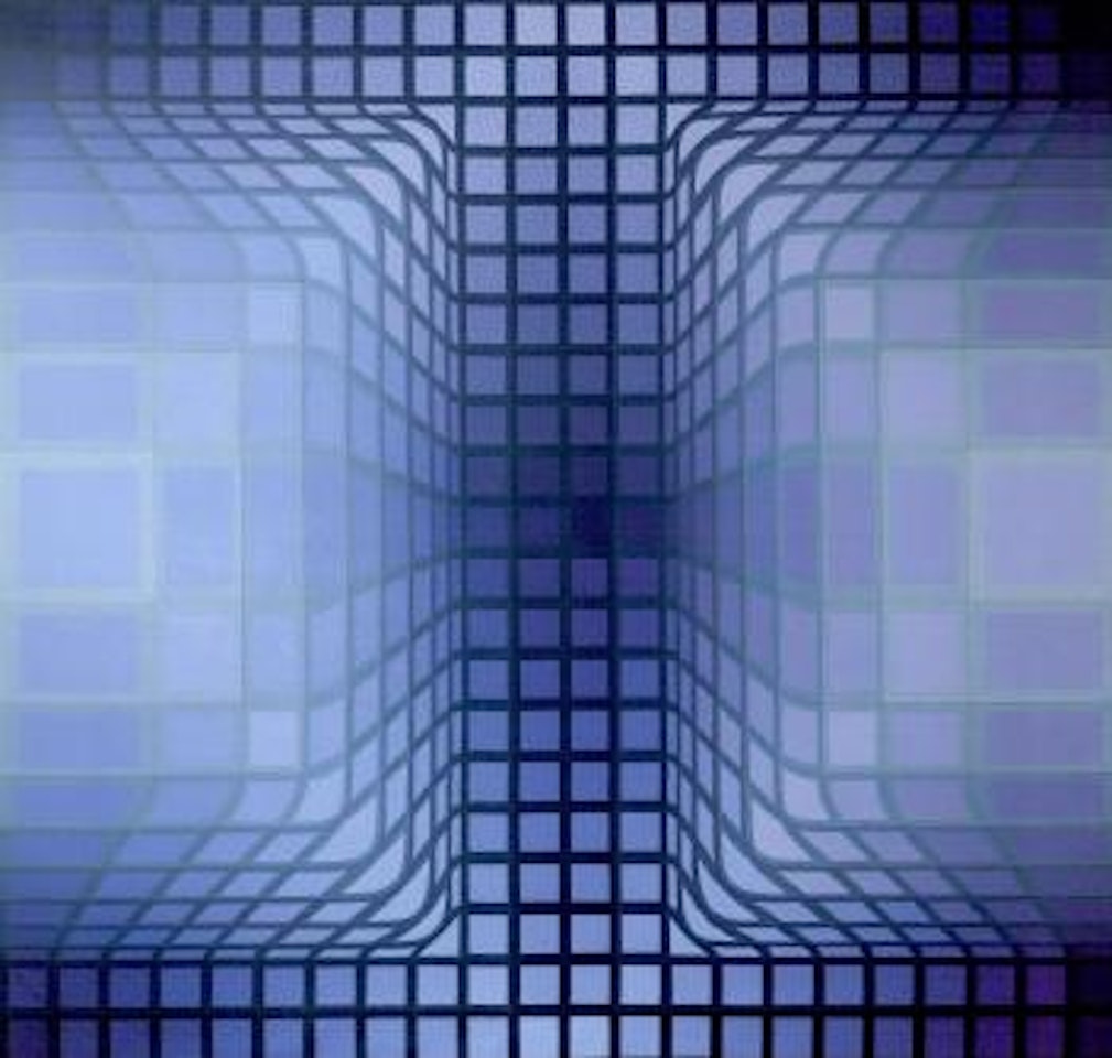 Deudell by Victor Vasarely