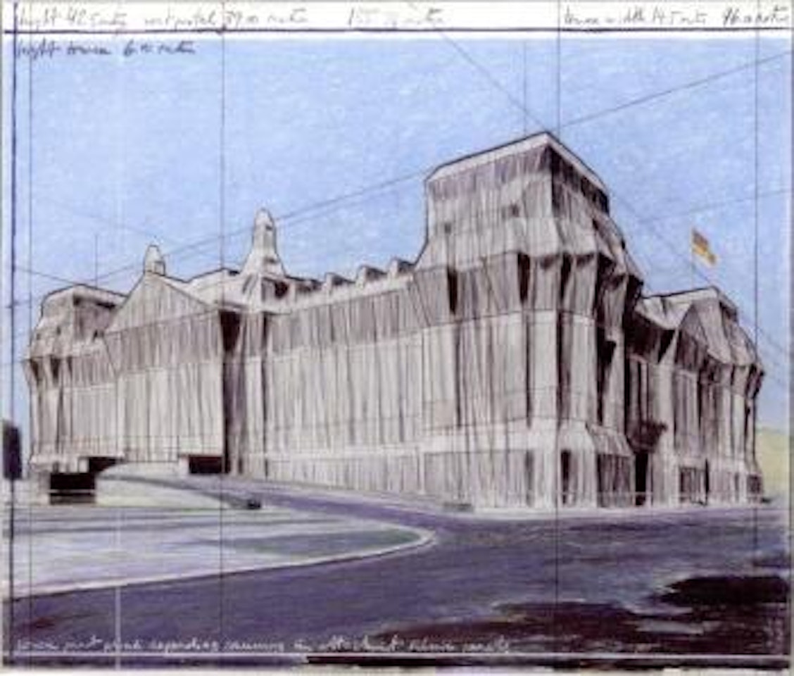 Wrapped Reichstag - Project for Berlin by Christo