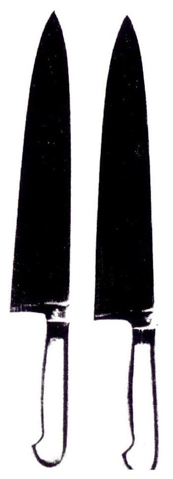Knives by Andy Warhol