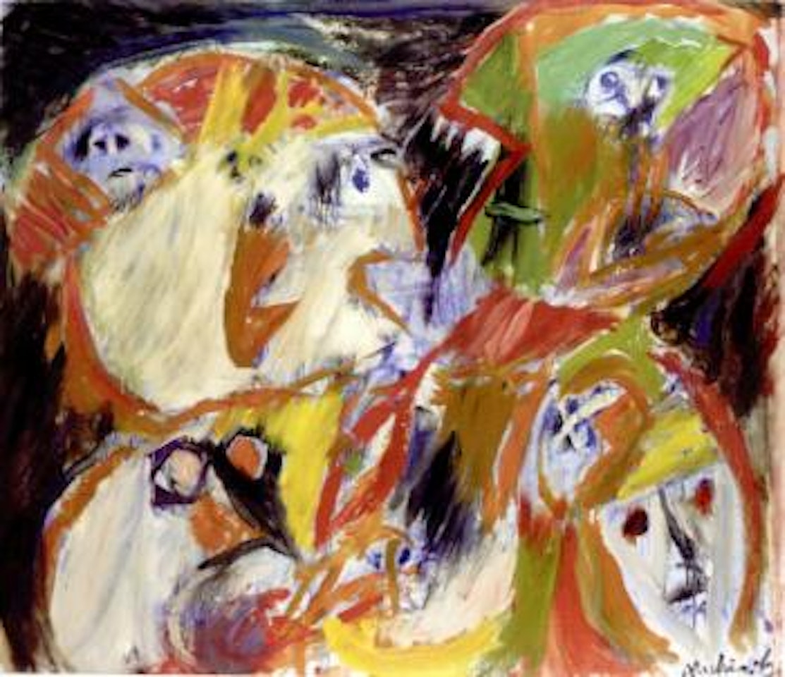 Rumeur publique by Pierre Alechinsky