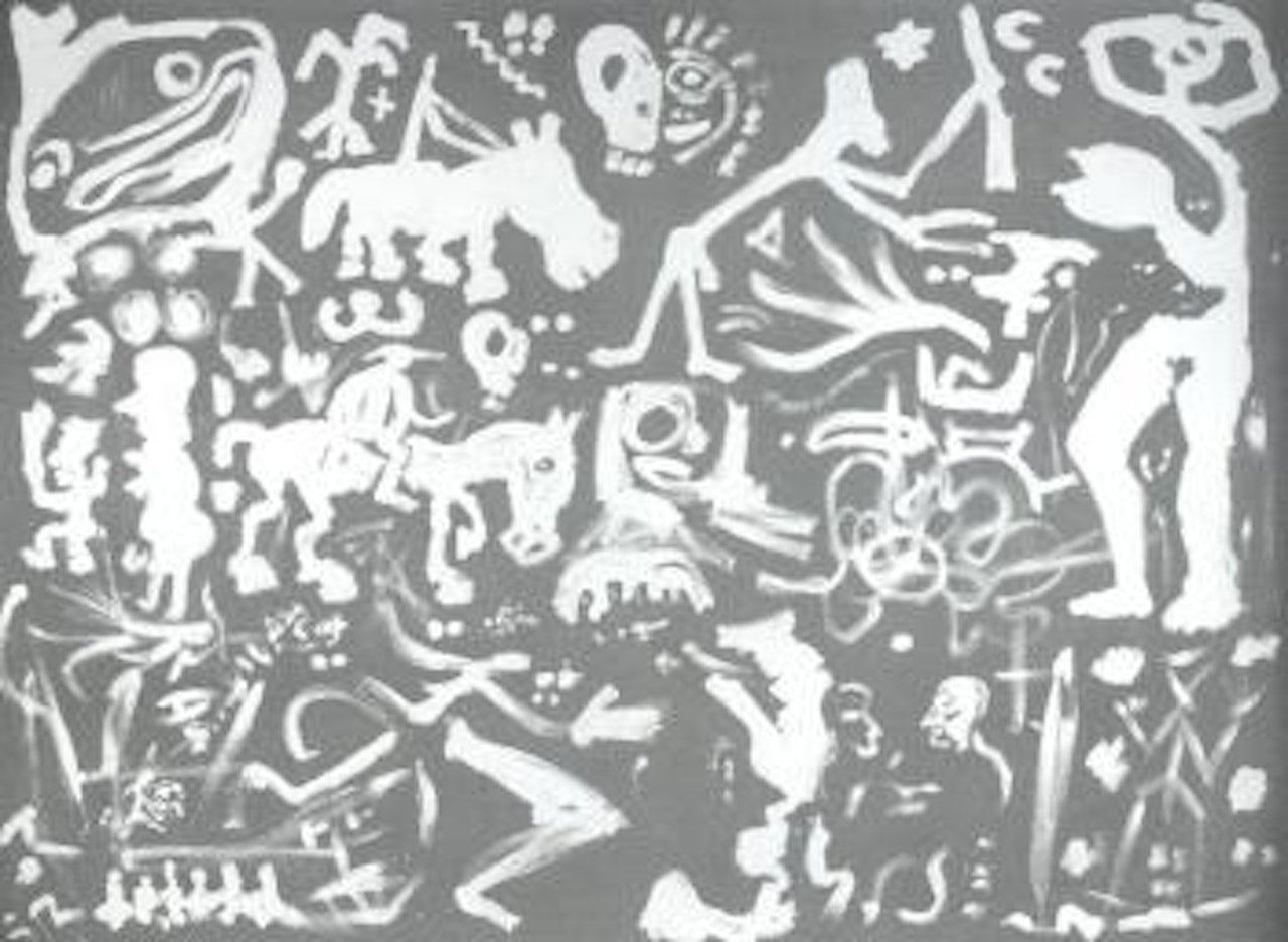 Situation - large problem by A.R. Penck