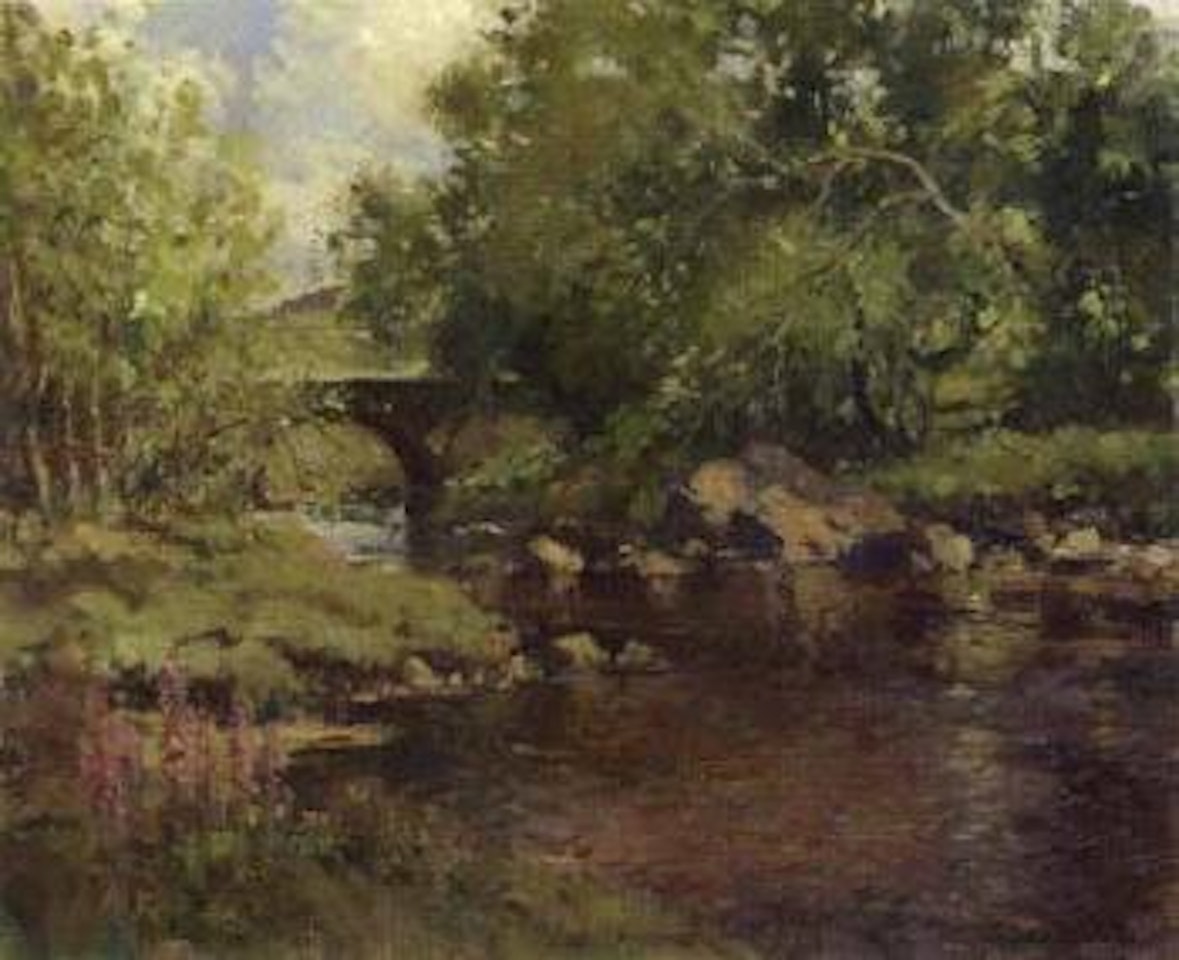 Summer afternoon, Dun River, Cushendun, Co Antrim by Maurice Canning Wilks