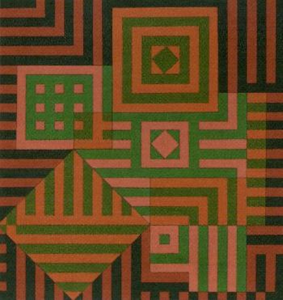 Kiu-siu by Victor Vasarely