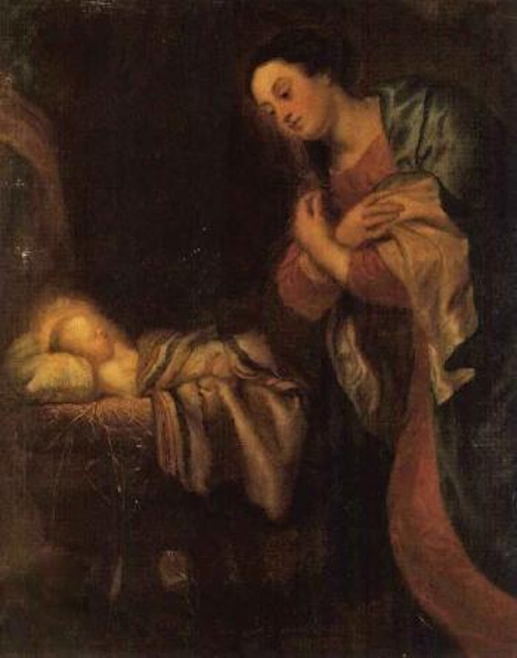 Worshipping the Holy Child by Peter Paul Rubens