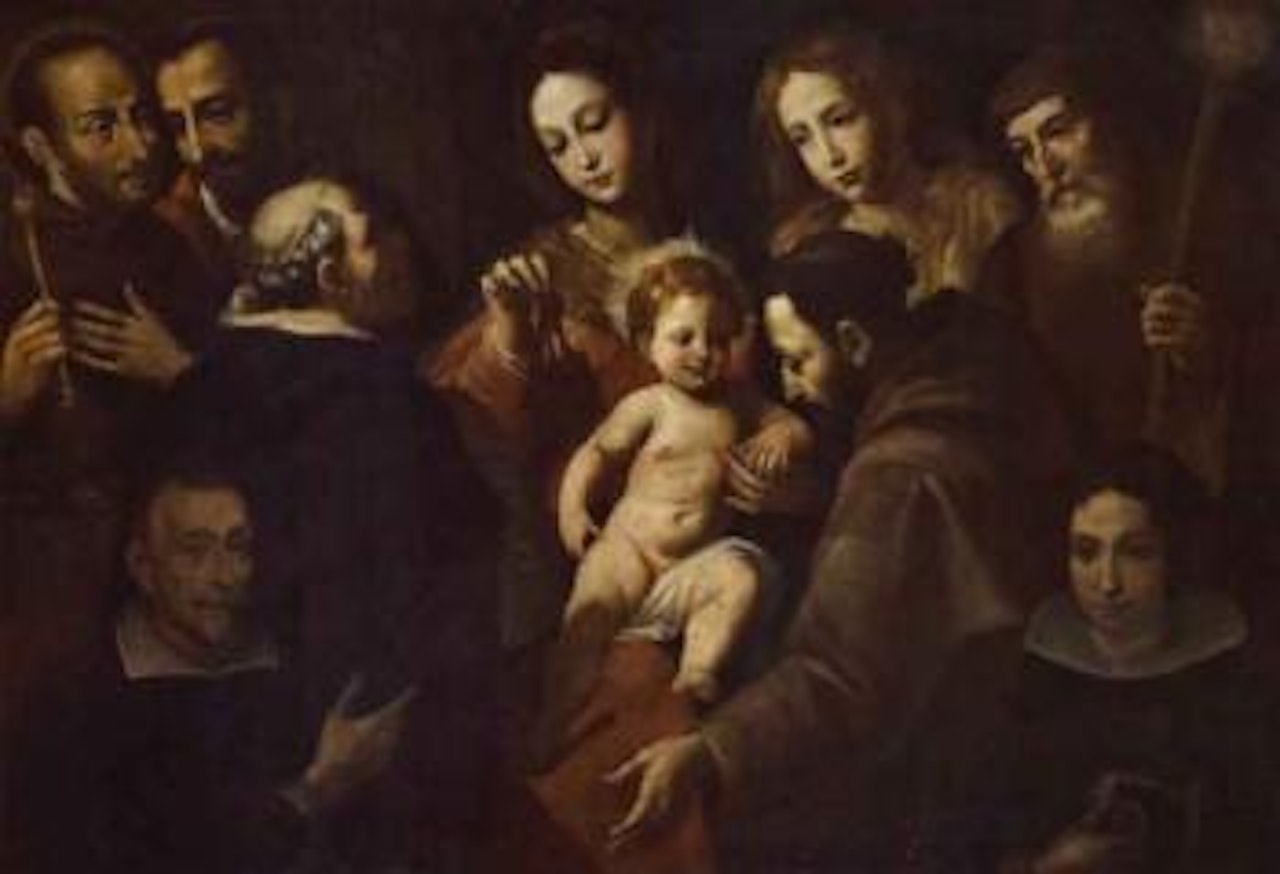 Madonna before Mount Carmel with the Holy Child by Italian School
