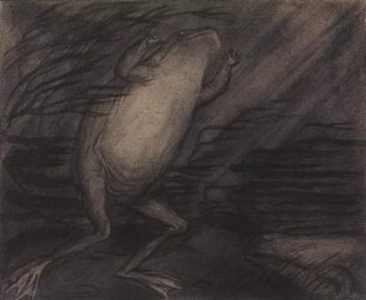 The frog by Alfred Kubin